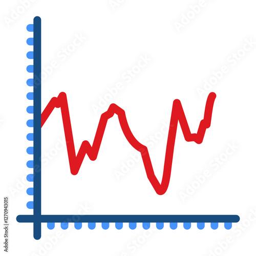 Market Momentum Vector Design Icon Style