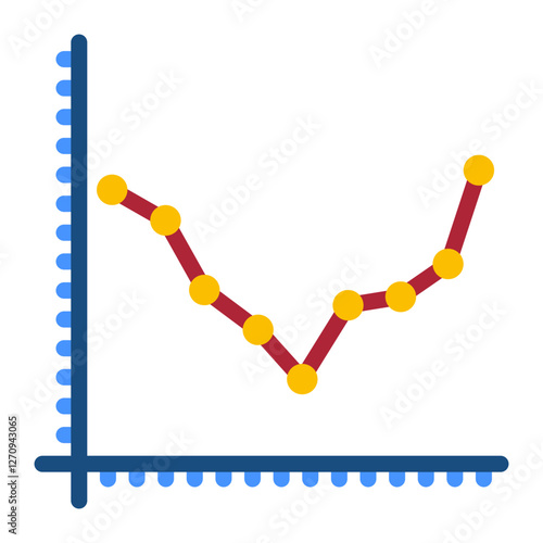 Market Moving Factors Vector Design Icon Style