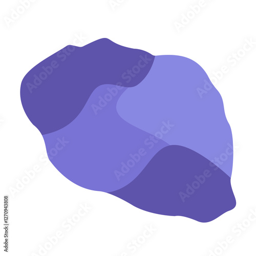 Zinc Ore Vector Design Icon Style