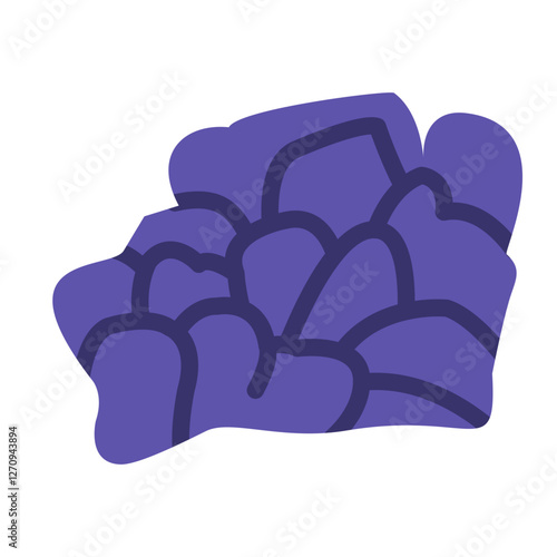 Amethyst Vector Design Icon Style