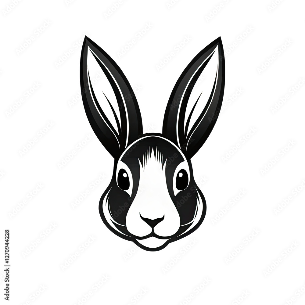 Obraz premium rabbit vector illustration
