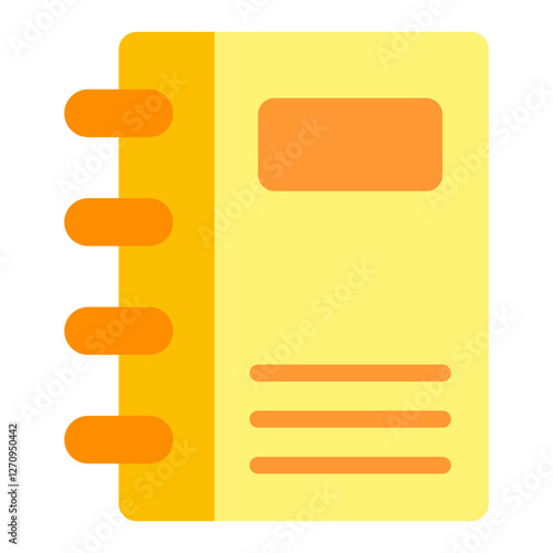 Diary Vector Design Icon Style