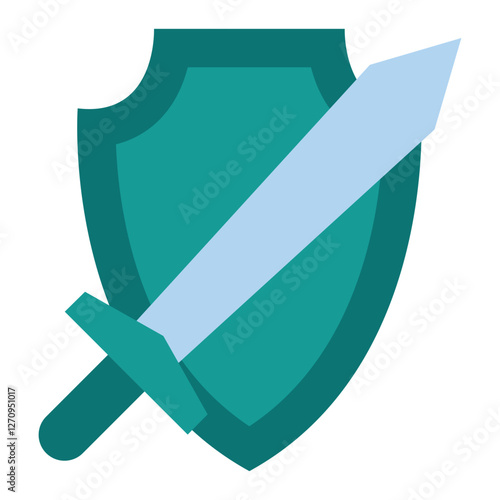 Battlefield Vector Design Icon Style