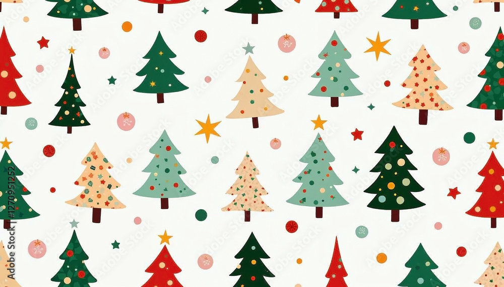 christmas tree seamless background christmas tree seamless background