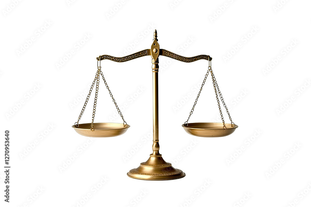 Justice responsibility idea. A brass scale symbolizing justice and balance in legal matters and decision-making. Justice responsibility idea. A brass scale symbolizing justice and balance in legal matters and decision-making.