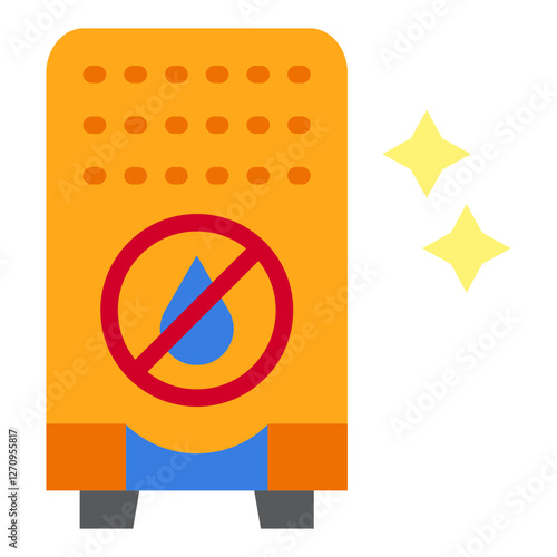 Dehumidifier Vector Design Icon Style