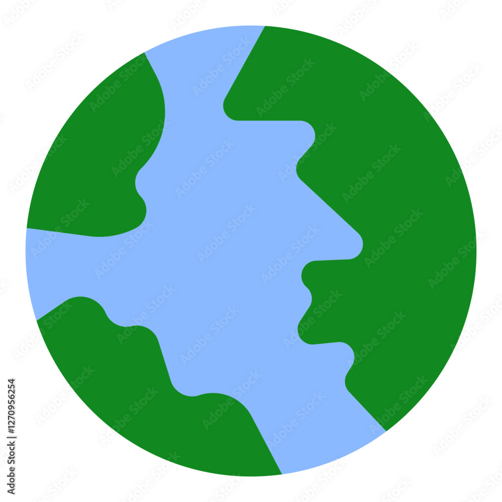 Globe Vector Design Icon Style