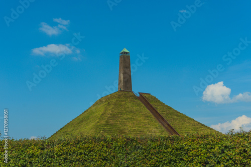 Pyramid of Austerlitz in Utrecht, Netherlands photo