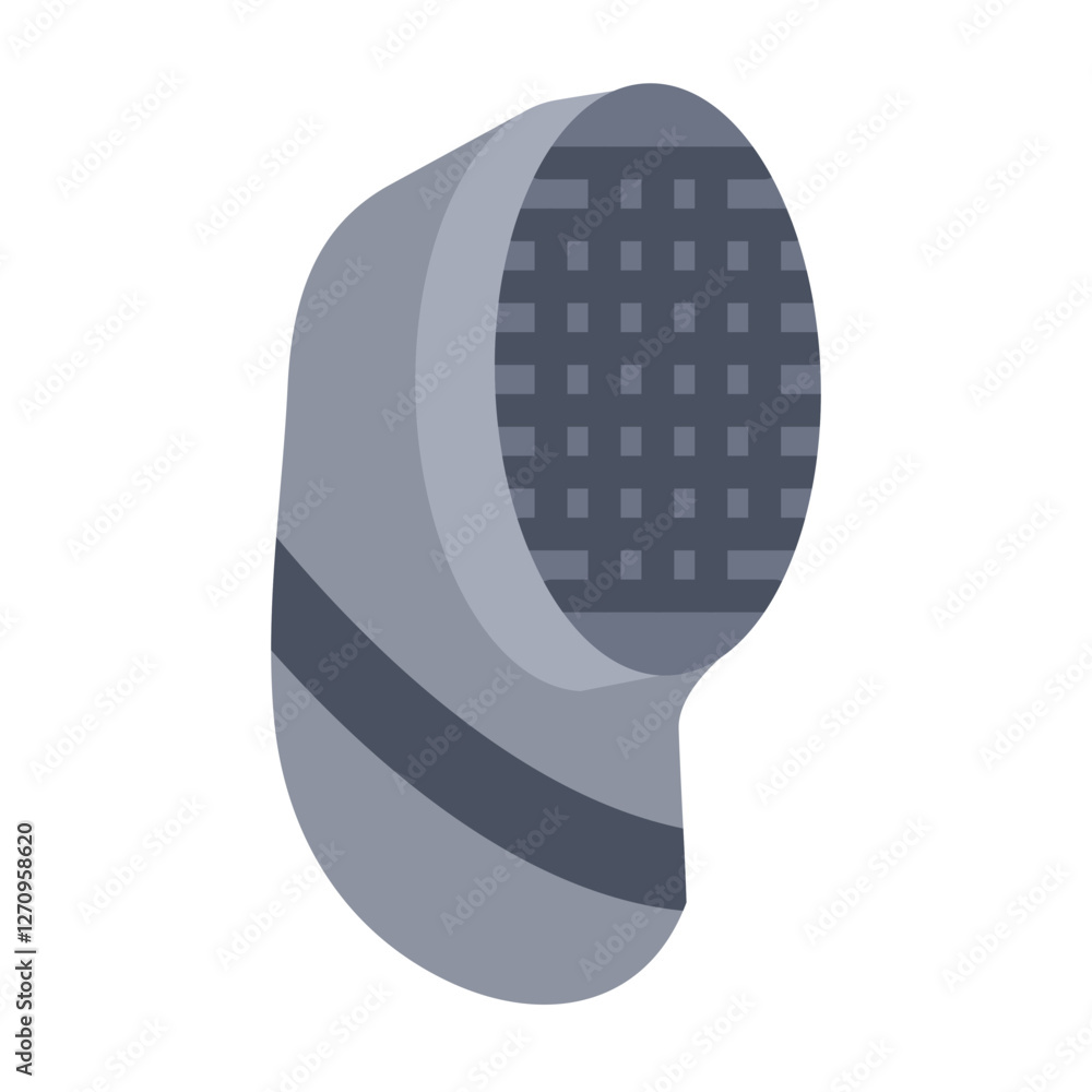 Fencing Mask Vector Design Icon Style Fencing Mask Vector Design Icon Style