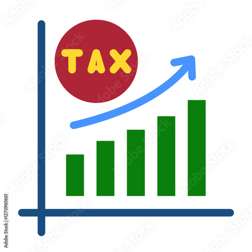 Tax Reform Vector Design Icon Style