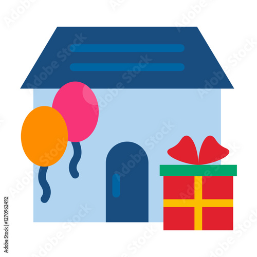 Housewarming Gift Vector Design Icon Style
