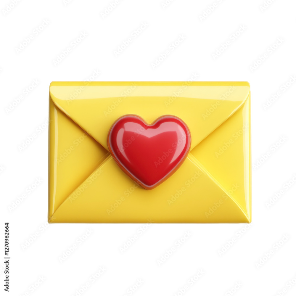 envelope with heart envelope with heart