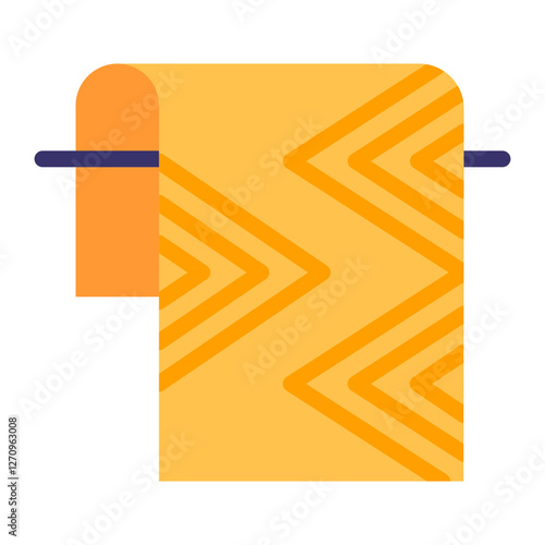 Towel Vector Design Icon Style