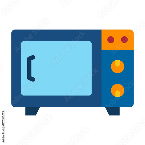 Microwave Vector Design Icon Style