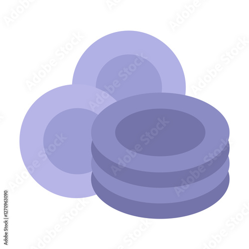 Plates Vector Design Icon Style
