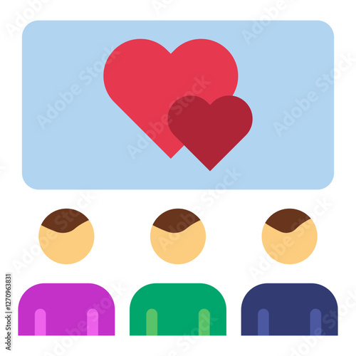 Movie Night Vector Design Icon Style