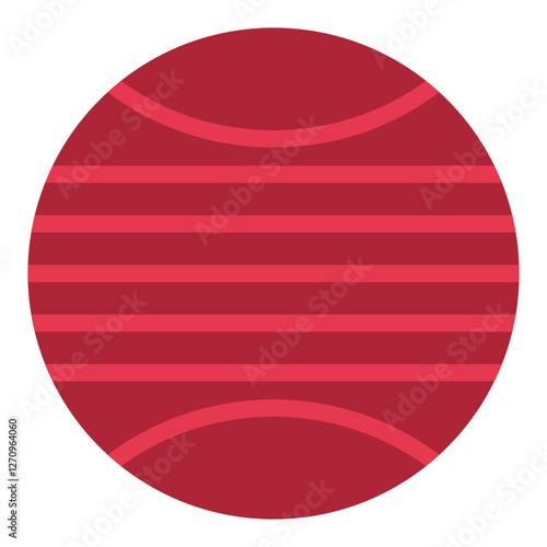 Exercise Ball Vector Design Icon Style