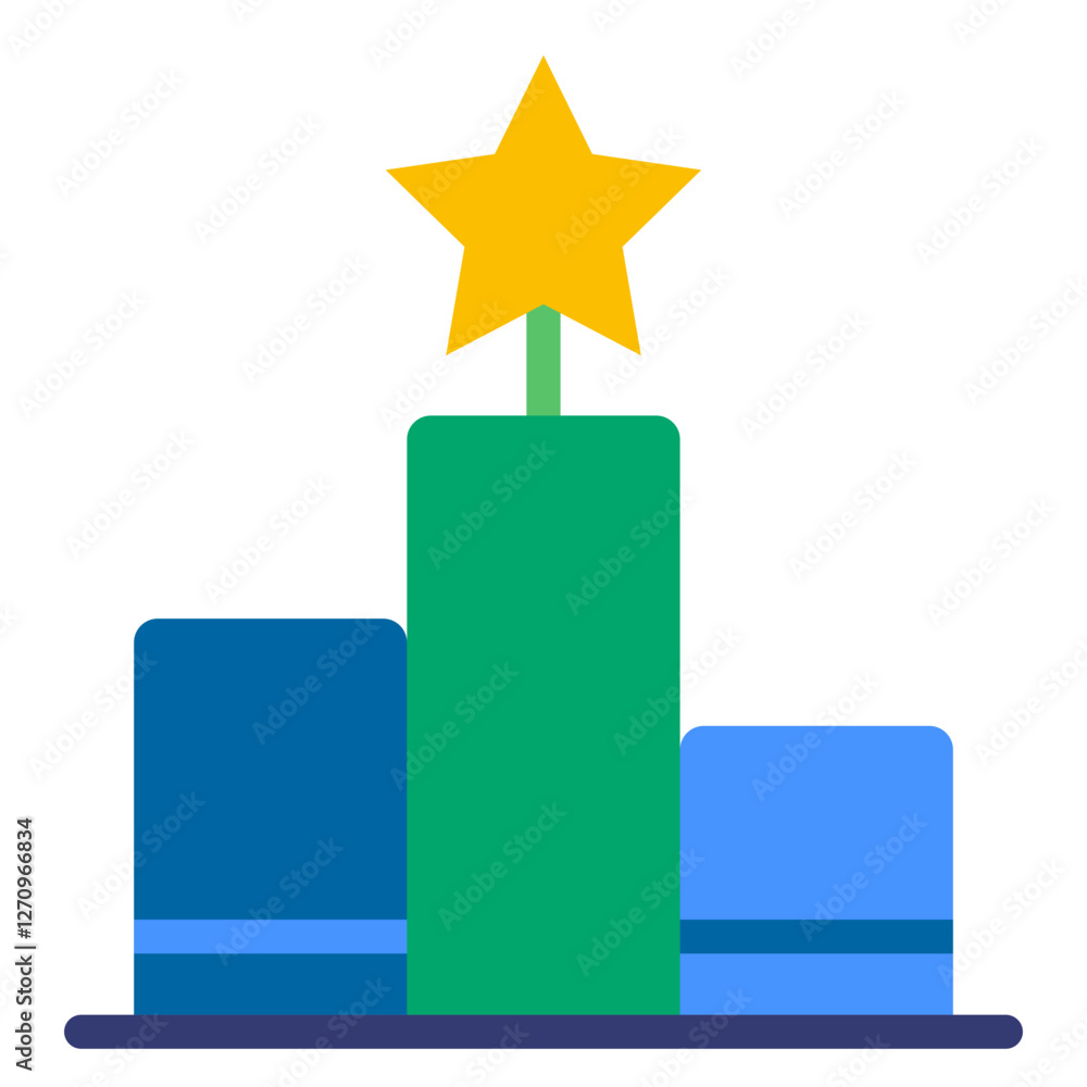 Leaderboard Vector Design Icon Style Leaderboard Vector Design Icon Style