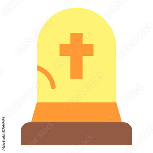 Tombstone Vector Design Icon Style