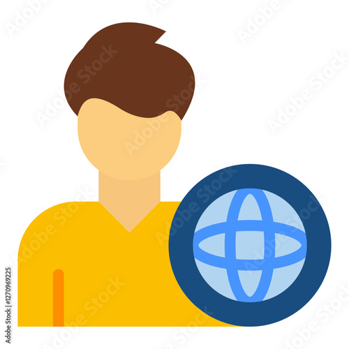 Digital Citizenship Vector Design Icon Style
