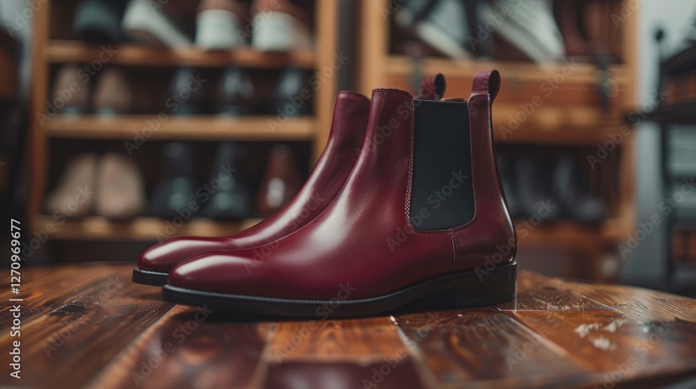 Chelsea Boots: Close-fitting ankle boots with elastic side panels, delivering a sleek, fashionable design that pairs well with both casual and dressy outfits.
Chelsea Boots: Close-fitting ankle boots with elastic side panels, delivering a sleek, fashionable design that pairs well with both casual and dressy outfits.