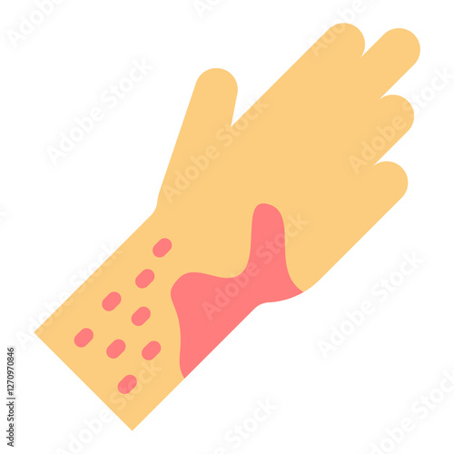 Contact Allergens Vector Design Icon Style