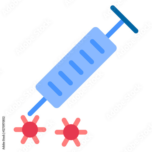 Allergy Shots Vector Design Icon Style