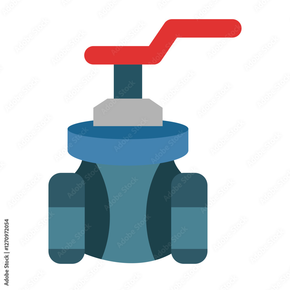 Valve Vector Design Icon Style Valve Vector Design Icon Style