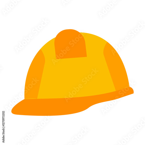 Engineer Hard Hat Vector Design Icon Style