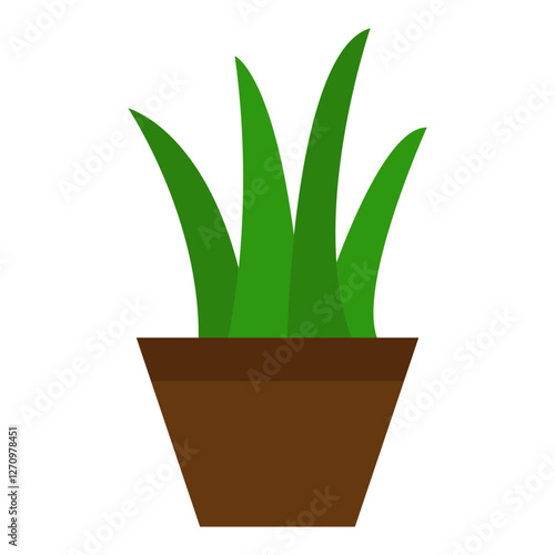 Pot Paradise Vector Design Icon Style