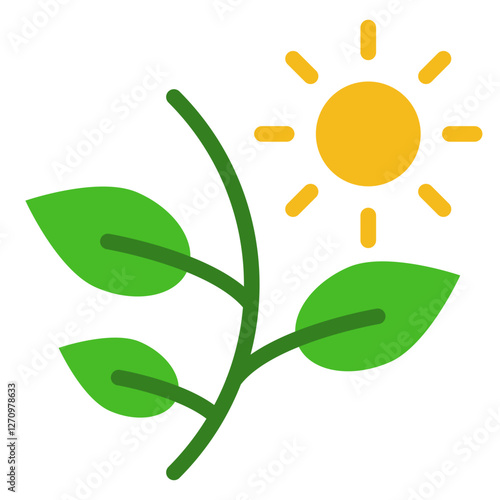 Herb Horizon Vector Design Icon Style