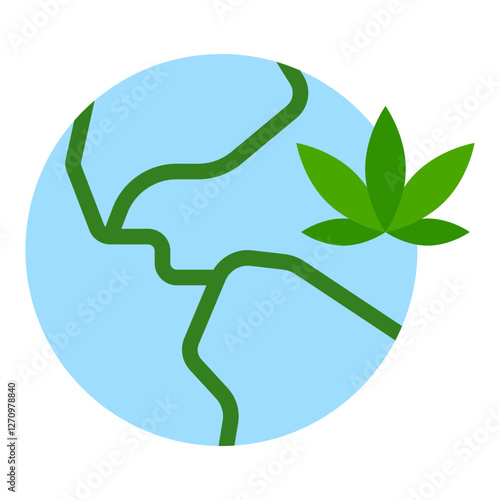 High Hemisphere Vector Design Icon Style