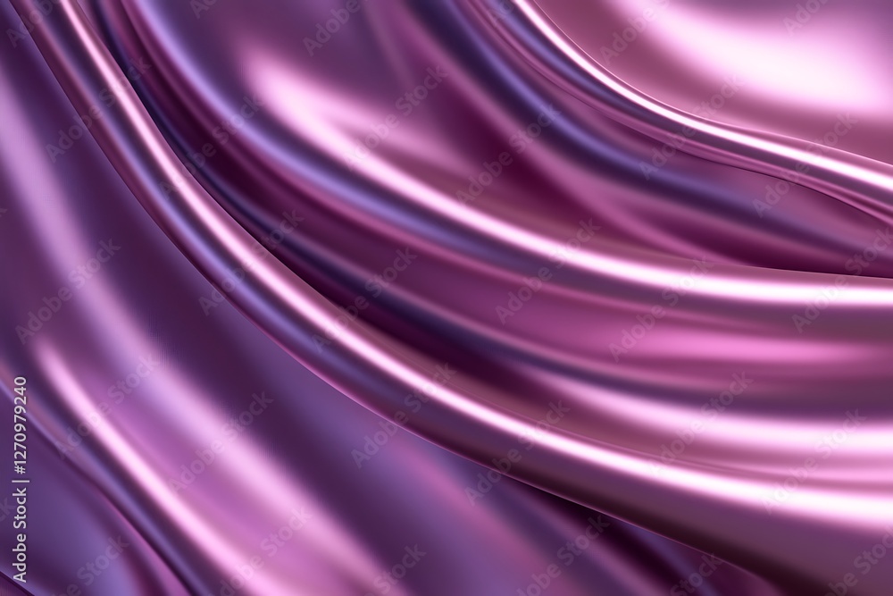 Fototapeta premium Elegant Mulberry Abstract Background – Dynamic Striped Pattern & Glossy Light