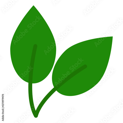 Leaf Launch Vector Design Icon Style