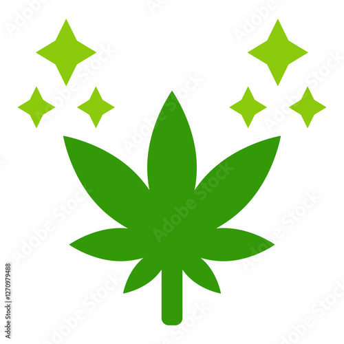 Sativa Sway Vector Design Icon Style