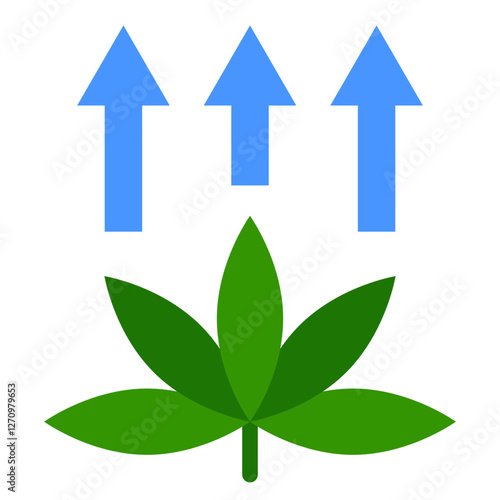 THC Thrive Vector Design Icon Style