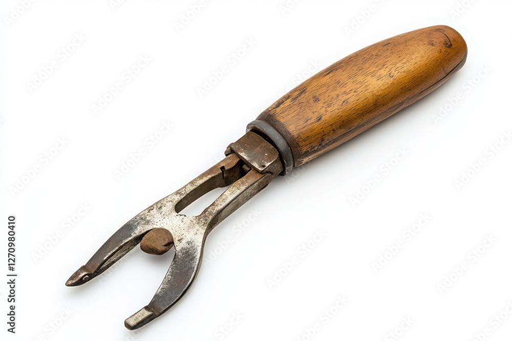 Cattle hoof trimmer isolated on white background. Cattle hoof trimmer isolated on white background.