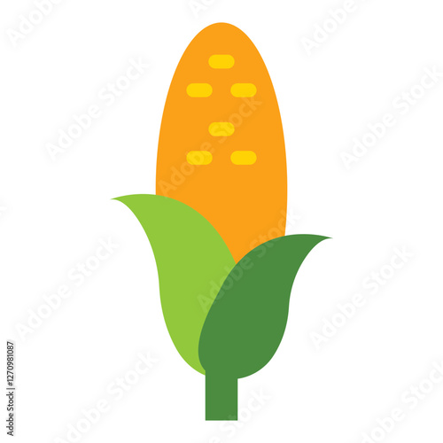 Corn Vector Design Icon Style