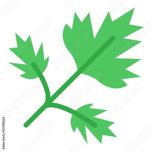 Parsley Vector Design Icon Style