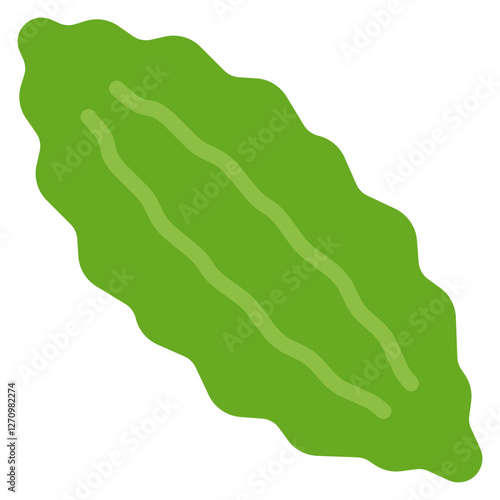 Bitter Melon Vector Design Icon Style