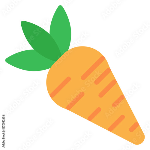 Carrot Vector Design Icon Style