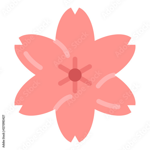 Sakura Serenade Vector Design Icon Style