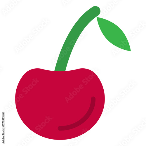 Cherry Couture Vector Design Icon Style