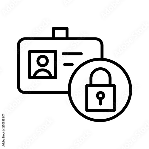 Identity Protection Vector Icon