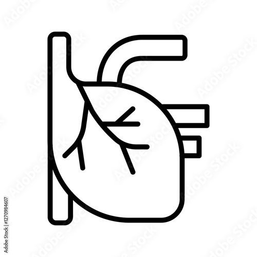 Circulatory System Vector Icon