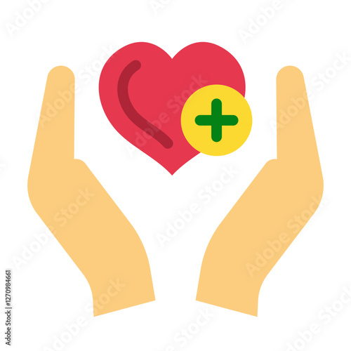 Hope Healer Vector Design Icon Style