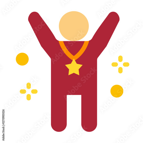Triumph Trail Vector Design Icon Style