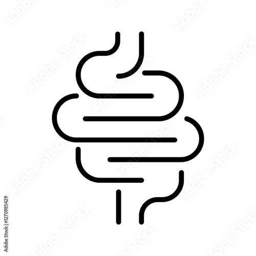 Digestive System Vector Icon