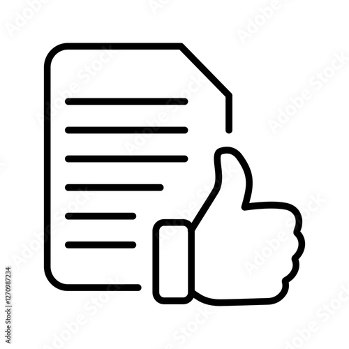 Employment Contract Vector Icon