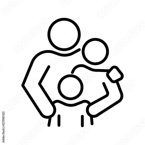 Family Support Vector Icon